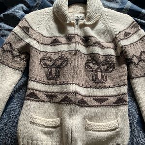 TNA wool knit sweater